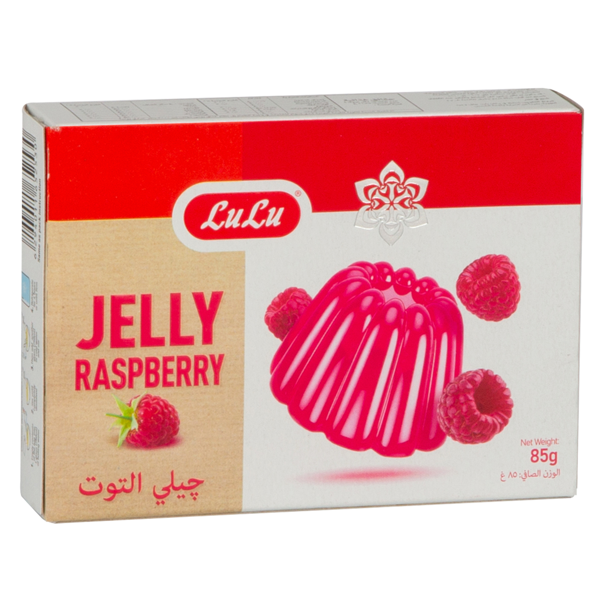 اشتري قم بشراء LuLu Raspberry Jelly 85 g Online at Best Price من الموقع - من لولو هايبر ماركت Gelatine في الكويت