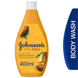 اشتري قم بشراء جونسون غسول الجسم فيتا ريتش المغذي 400 مل Online at Best Price من الموقع - من لولو هايبر ماركت Shower Gel&Body Wash في السعودية