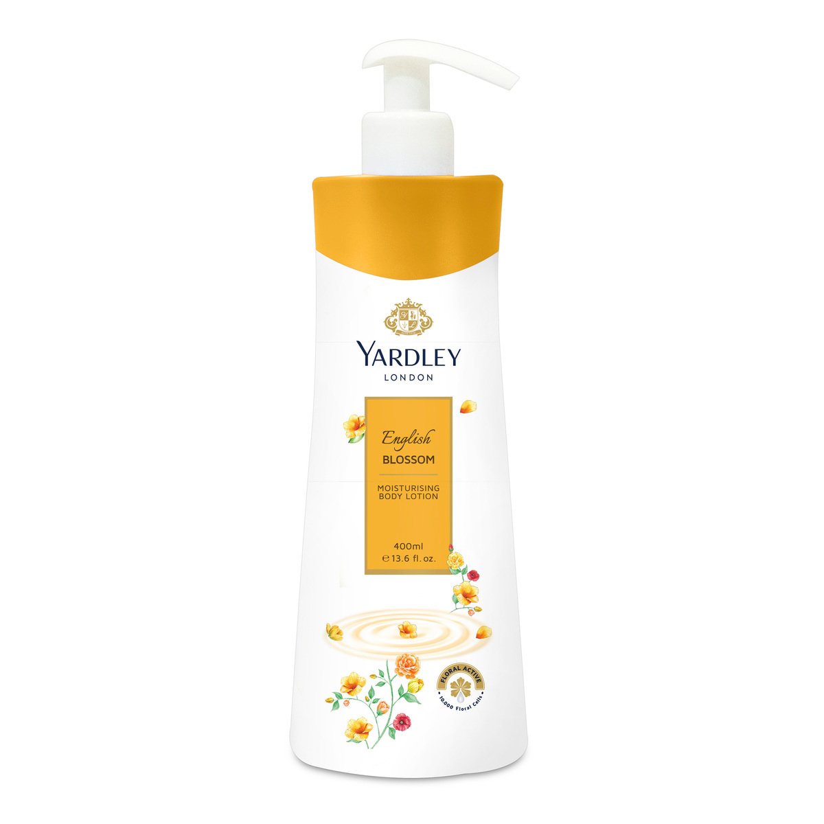 Yardley Feather Moisturising Body Lotion Enriches And Nourishes 400 ml