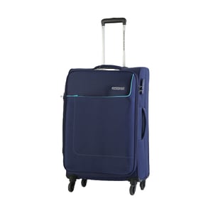 American Tourister Jamaica 4 Wheel Soft Trolley 55cm Navy Color