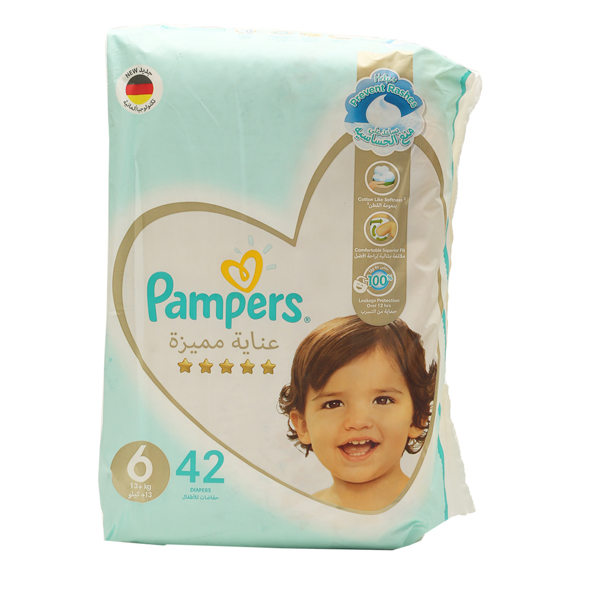 Pampers Premium Diaper 6 Size XXL 13+ kg Value Pack 42pcs