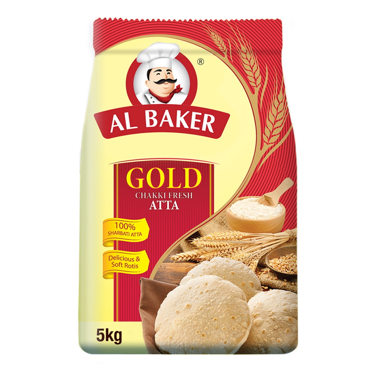 Al Baker Gold Chakki Fresh Atta 5 kg