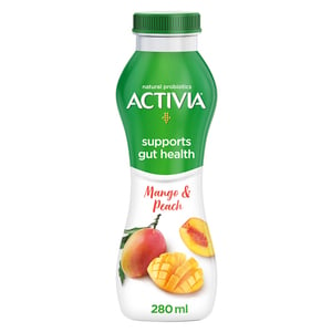 Activia Go Drinkable Yoghurt Peach & Mango 280ml