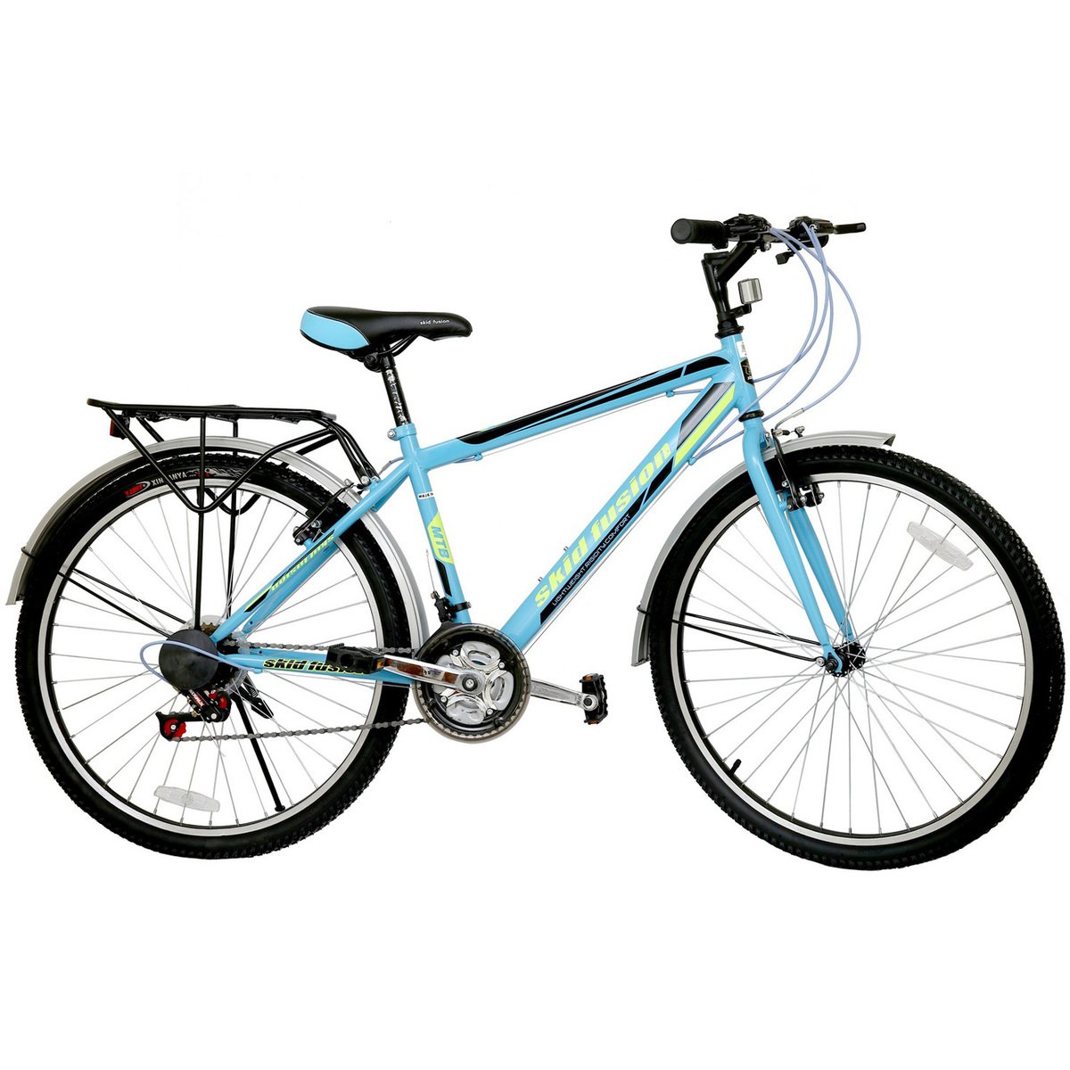 Skid Fusion Bi-Cycle 26inch MLW Light Blue