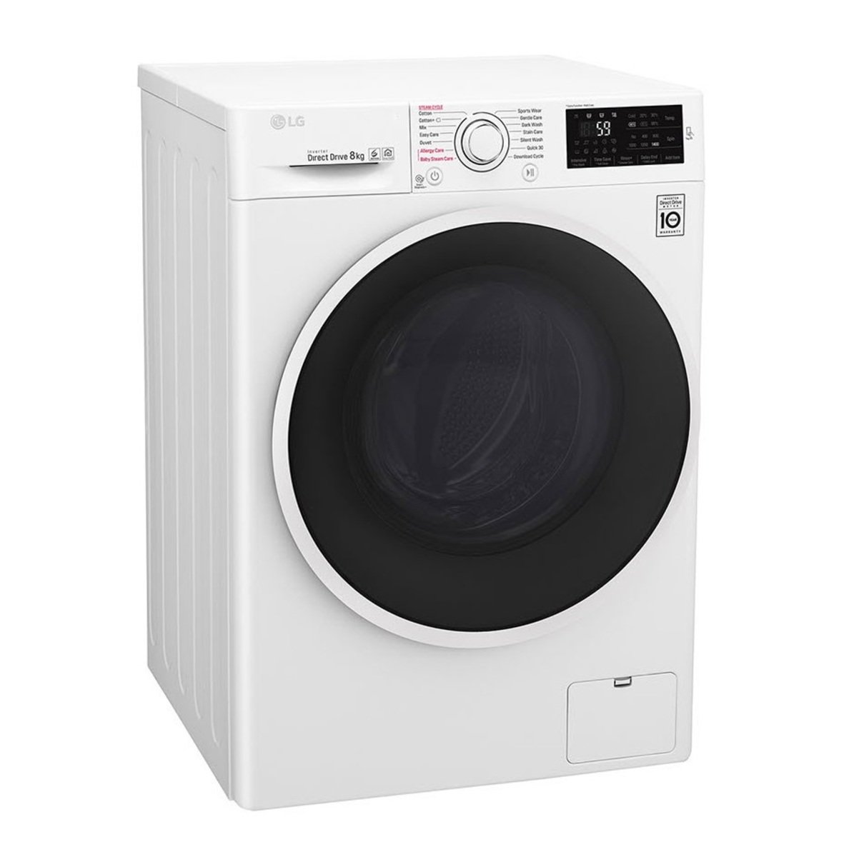 LG Front Load Washing Machine F4J6TNP8S 8Kg