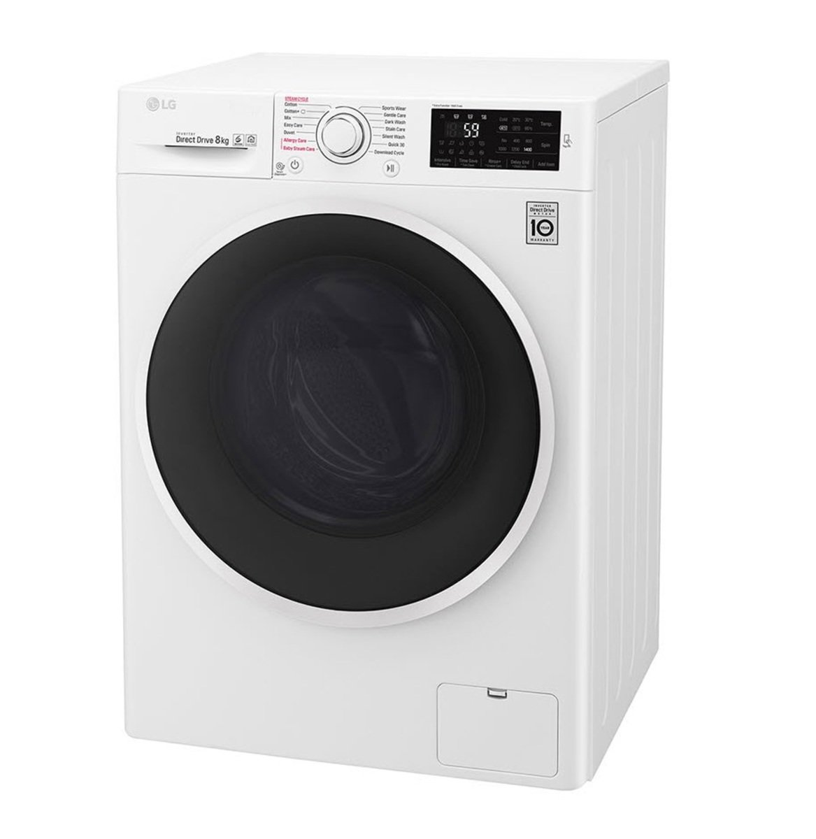 LG Front Load Washing Machine F4J6TNP8S 8Kg