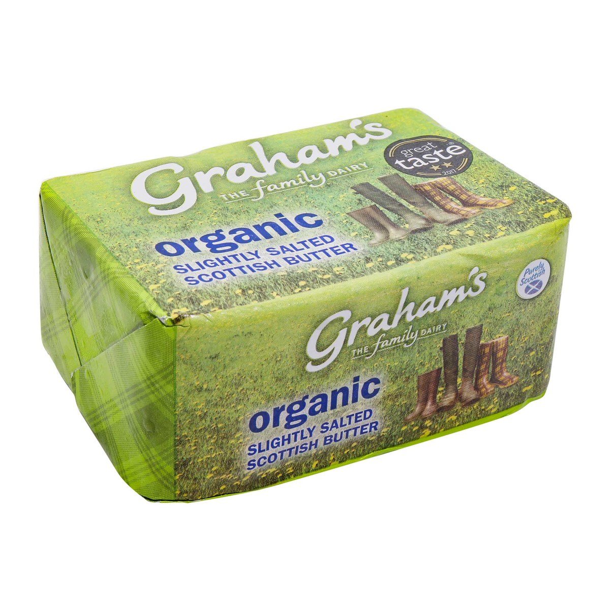 Graham's Organic Slightly Salted Scottish Butter 250g