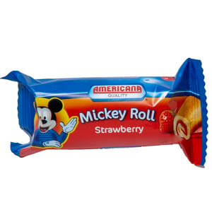 Americana Mickey Roll Strawberry 25g