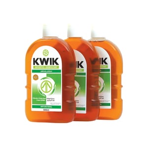 Kwik Antiseptic Liquid 3 x 500ml