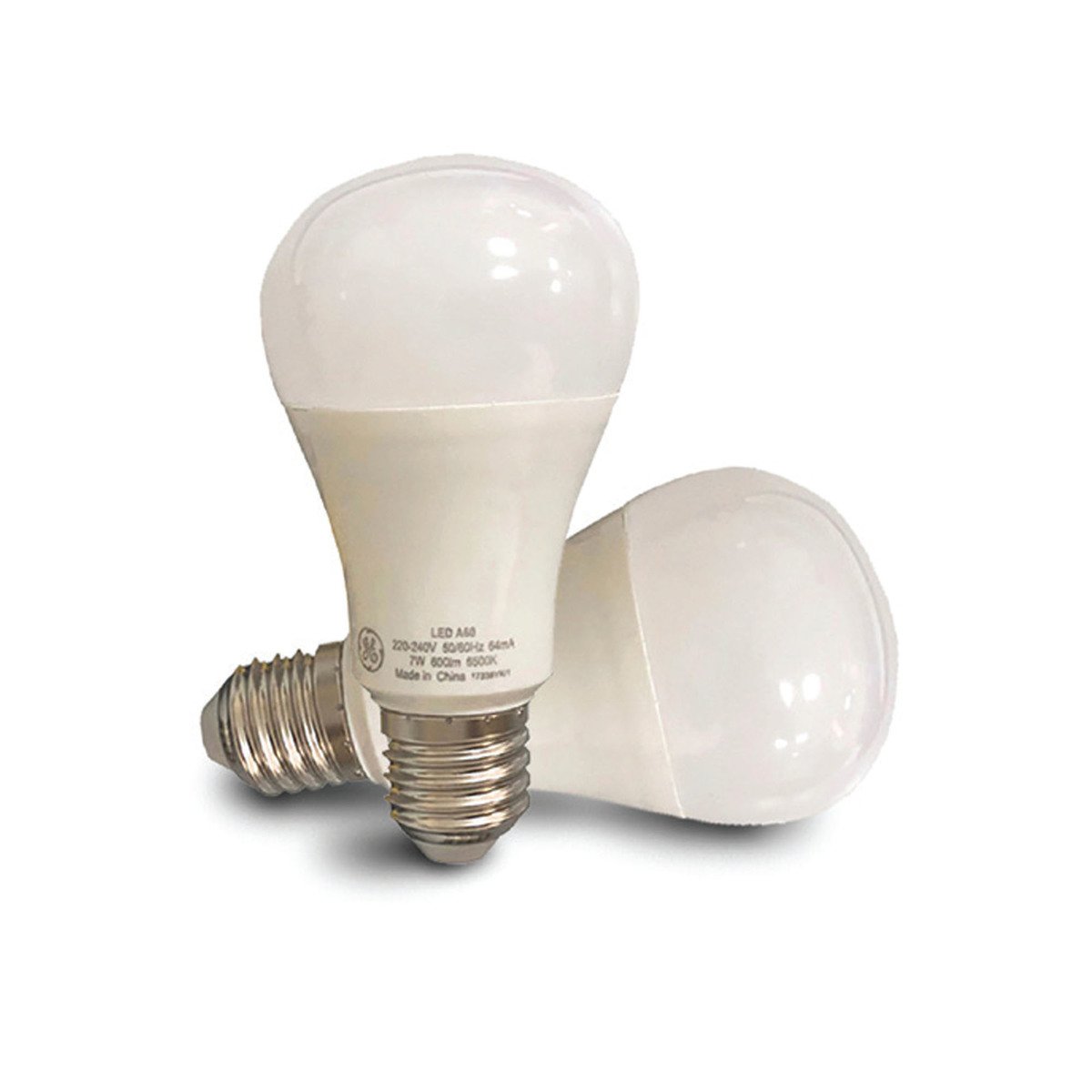 GE LED GLS Bulb 7W E27 WW 2pcs