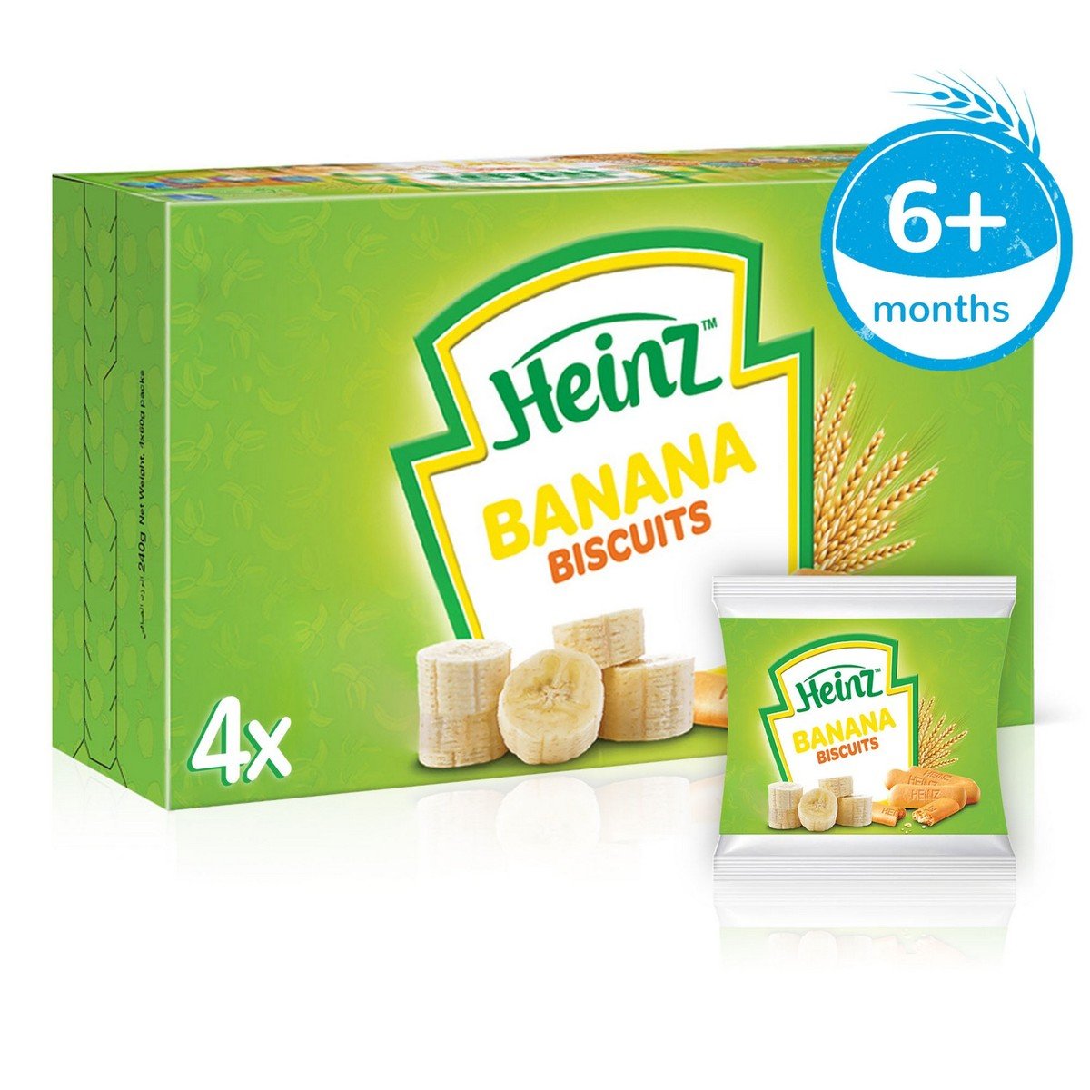 Heinz Banana Biscuit 240g