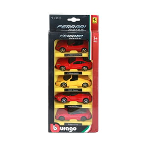 Ferrari Die-Cast Cars Five Pieces Pack 36005