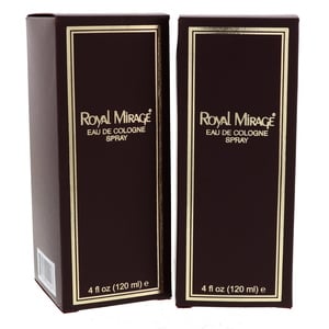 Royal Mirage Eau De Cologne Assorted 2 x 120 ml