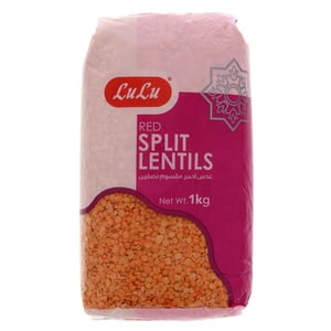 LuLu Red Split Lentils 1 kg