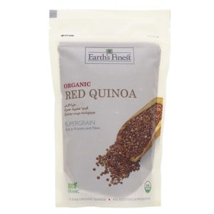 Buy Earths Finest Organic Red Quinoa 340 g Online at Best Price | Organic Food | Lulu UAE in UAE