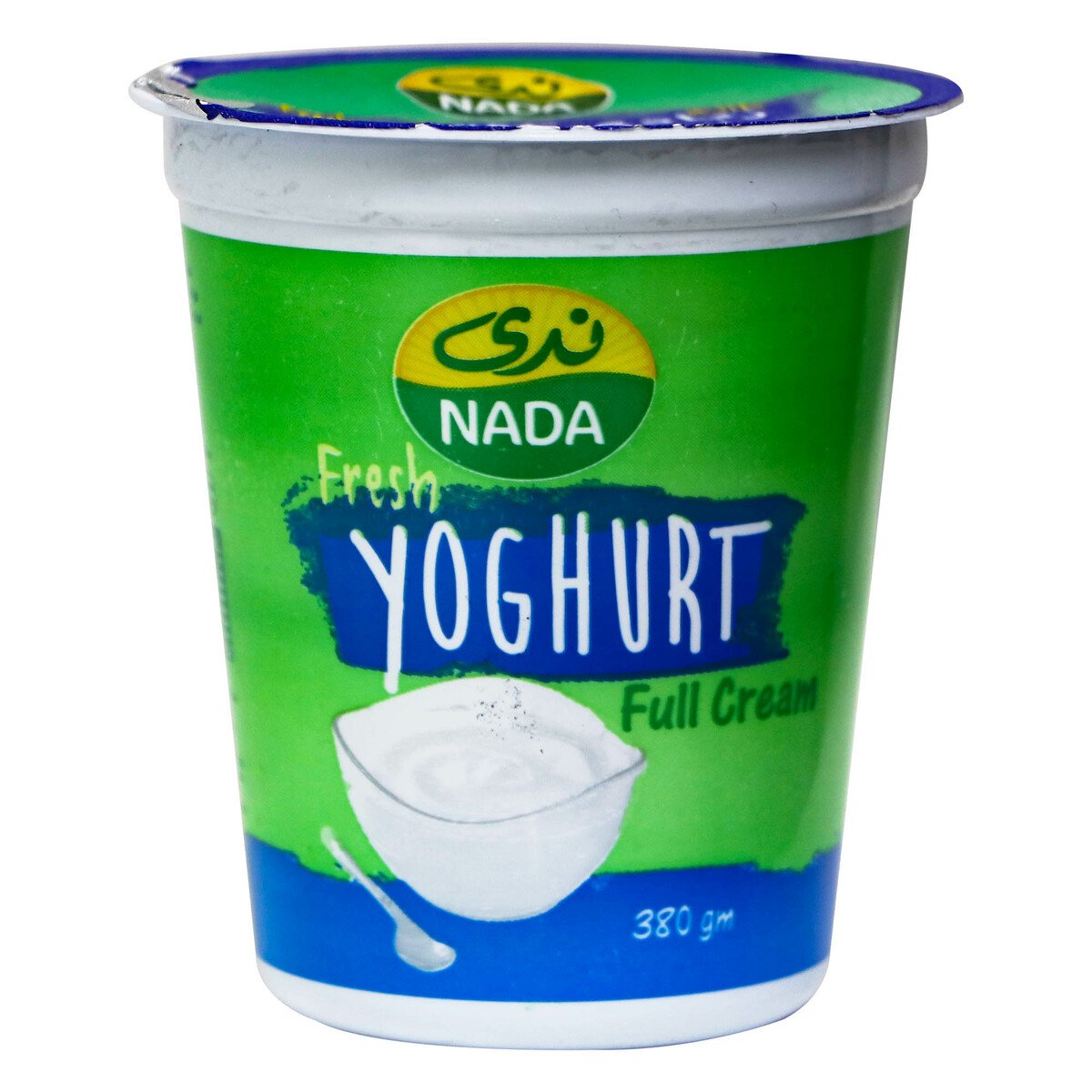 اشتري قم بشراء ندى زبادي طازج كامل الدسم 380 جم Online at Best Price من الموقع - من لولو هايبر ماركت Plain Yoghurt في السعودية