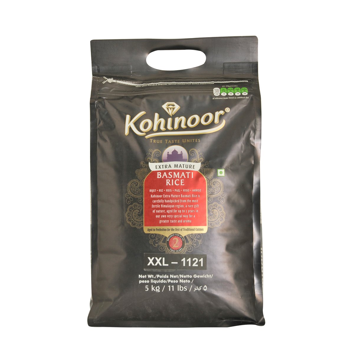 Kohinoor Extra Mature Basmati Rice XXL 5kg