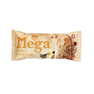 Buy Nestle Mega White Chocolate & Almond Ice Cream Stick 95 ml Online at Best Price | Ice Cream Impulse | Lulu Egypt in Kuwait
