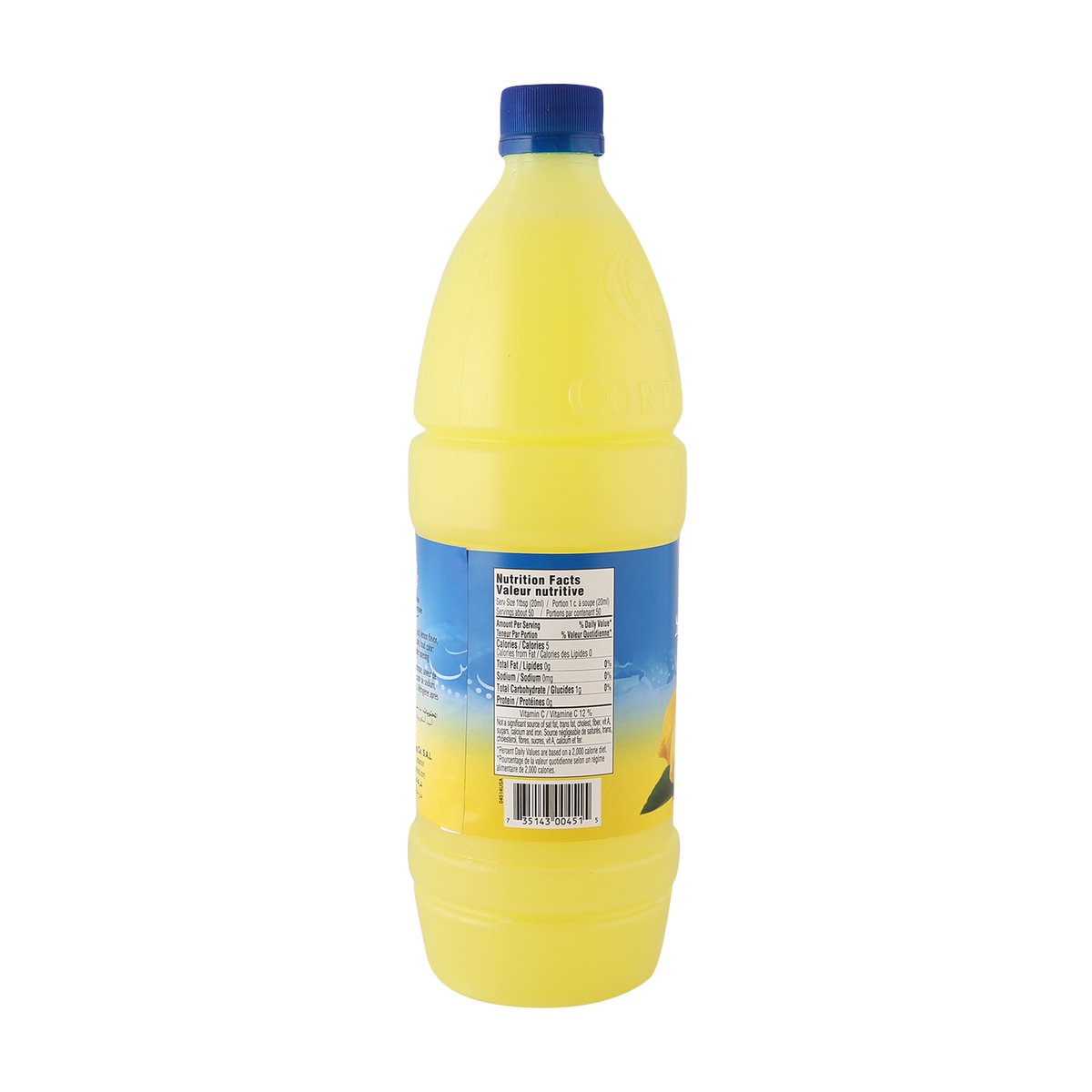 Cortas Lemon Juice Substitute 1 Litre