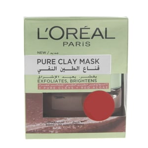 L'Oreal Pure Clay + Red Algae Mask 50 ml