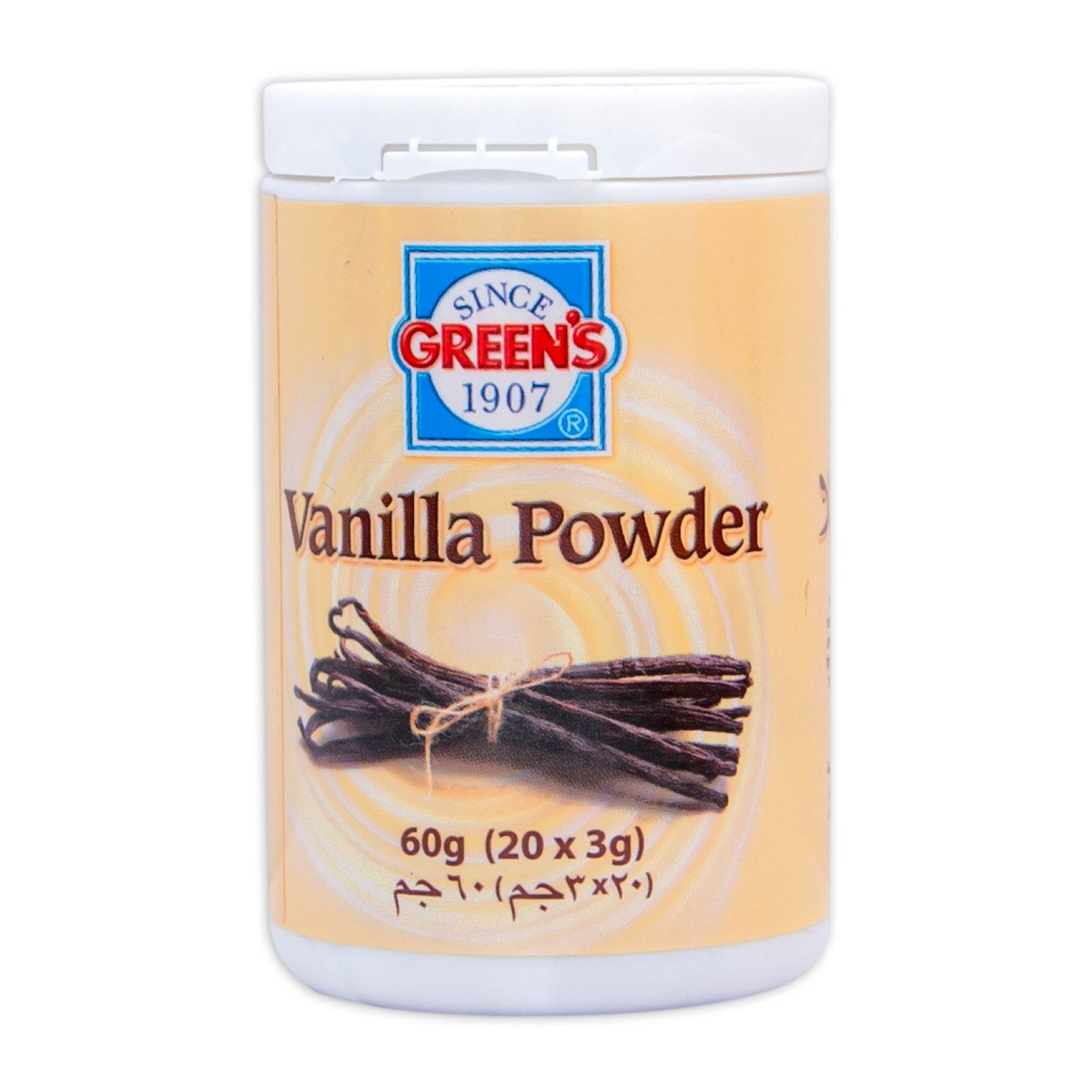 Buy Greens Vanilla Powder 60 g Online at Best Price | Essences & Colouring | Lulu Kuwait in Saudi Arabia