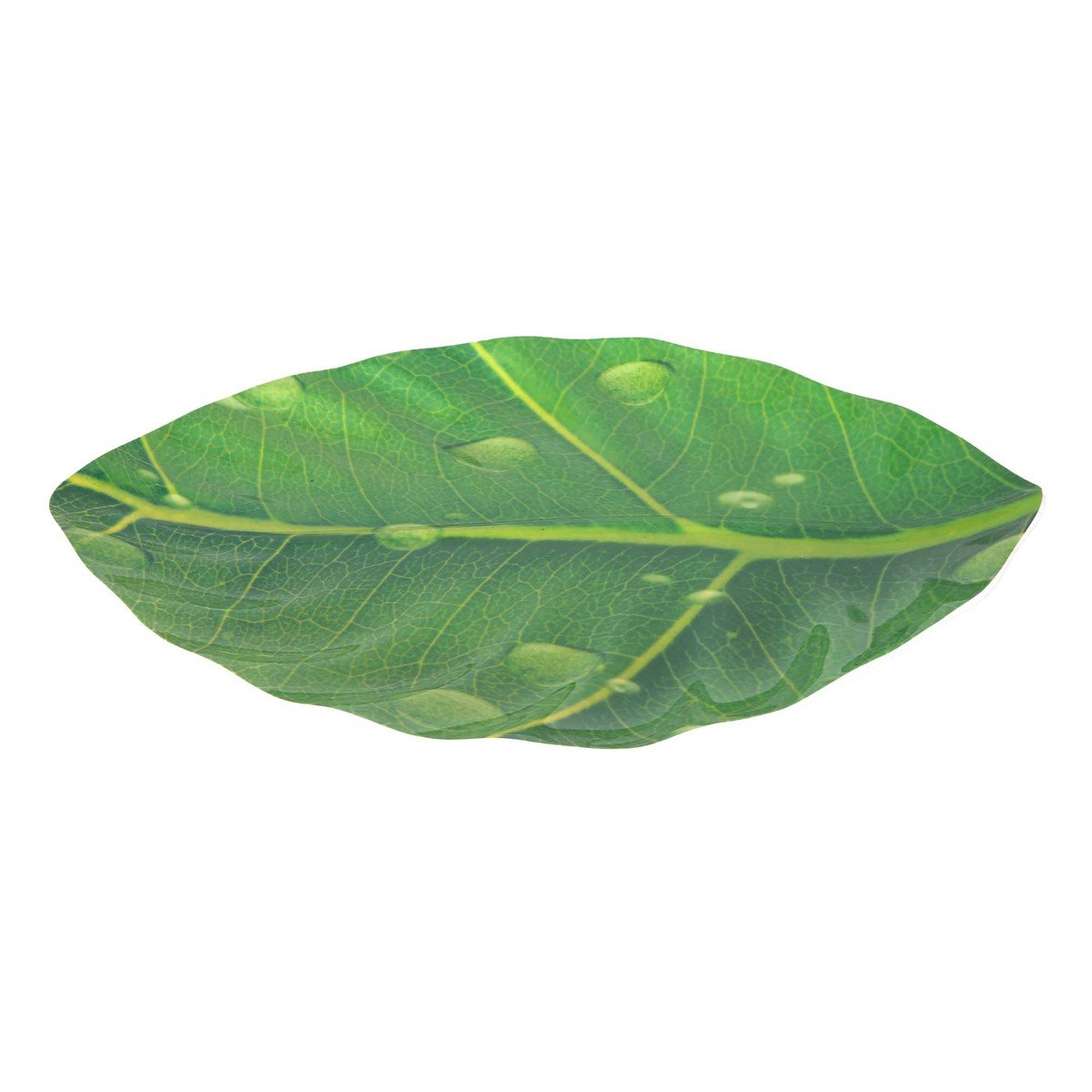 LuLu Melamine Tray Leaf Shape TT17157 15.75in