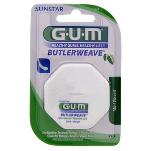 GUM Butler weave Mint Waxed 55m