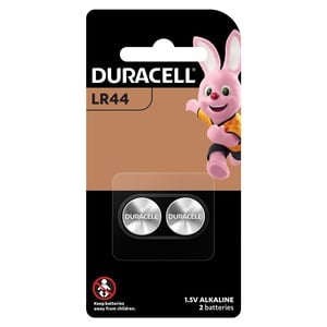 Duracell Specialty LR44 Alkaline Button Battery 1.5V, pack of 2 (76A / A76 / V13GA) suitable for use in toys, calculators and measurement devices