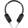 Sony Headphone With Mic MDR-XB550AP Black