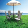 رويال ريلاكس طاولة مستديرة مع 4 كراسي + مظلة ZRGS019