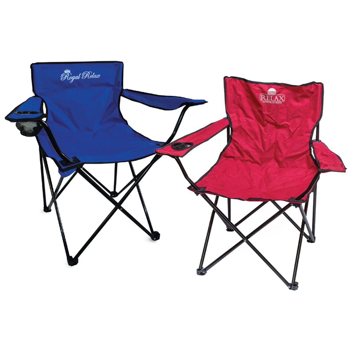 Buy Relax Camping Chair 1pc Assorted Colors HX055 Online at Best Price | Folding Chairs&Table | Lulu KSA in Kuwait