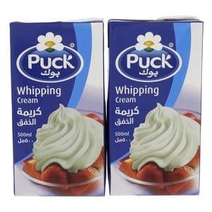 Puck Whipping Cream 2 x 500 ml