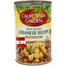 California Garden Canned Fava Beans Lebanese Recipe 450g
