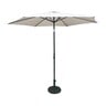 Relax Market Umbrella With Steel Stand Base, 3 Diameter, Assorted Colors, HC1102 