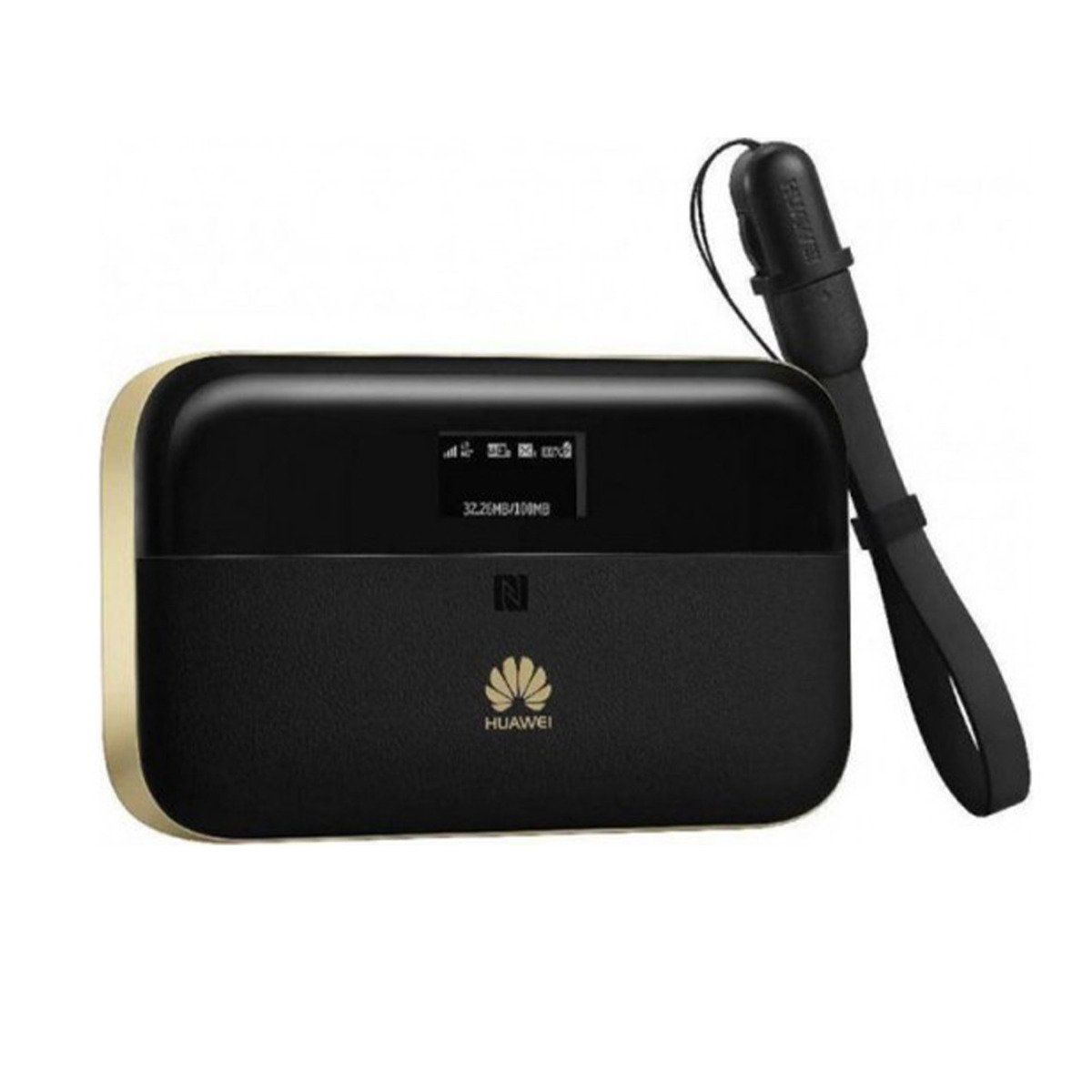 Huw 4G Mobile Router Pro2 E5885L Black and Gold