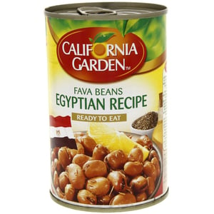 California Garden Canned Fava Beans Egyptian Recipe 450g