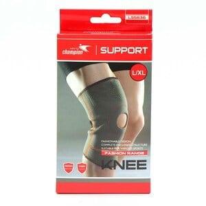 Buy Sports Champion Knee Support LS5636 Large Online at Best Price | Support Products | Lulu KSA in Saudi Arabia