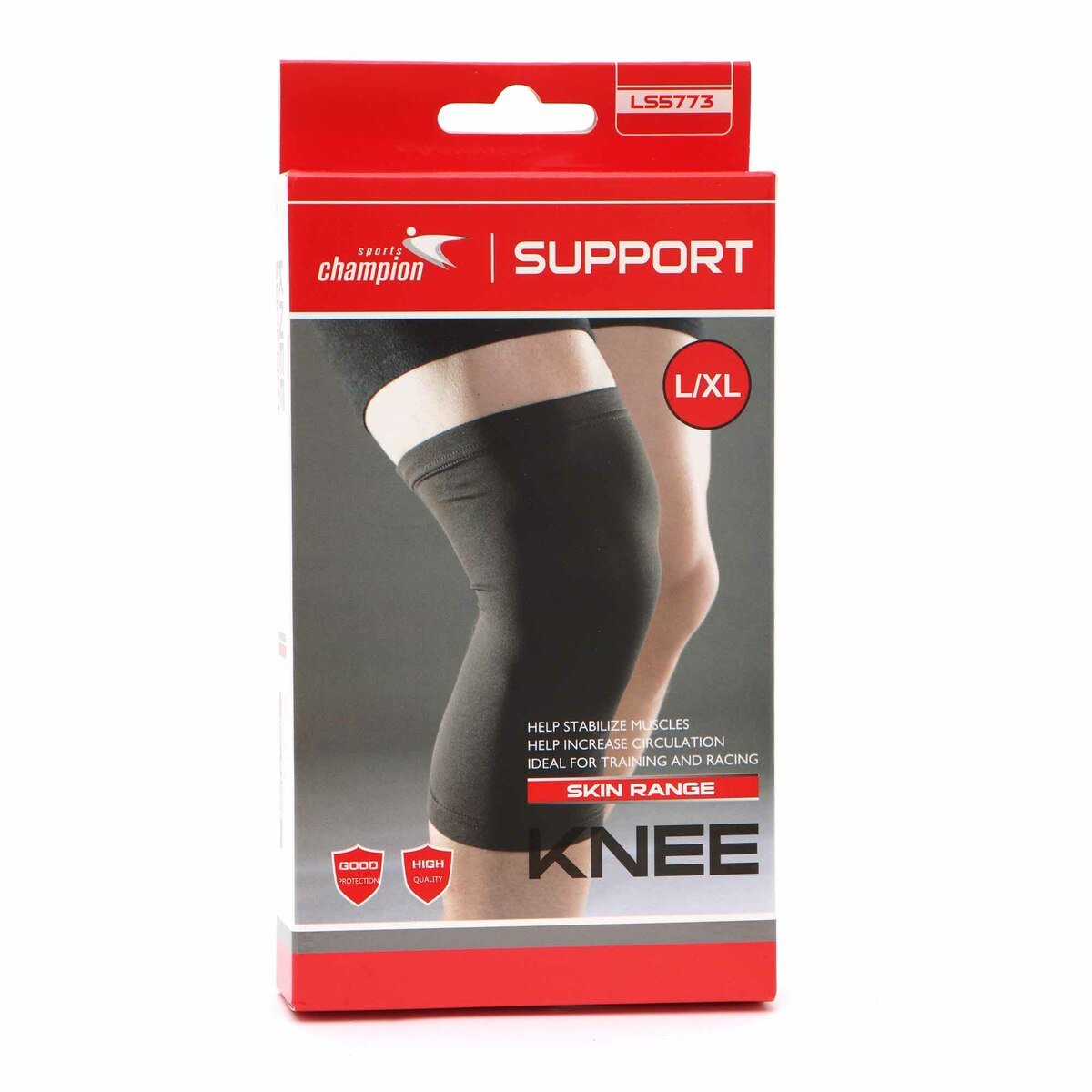 Buy Sports Champion Knee Support LS5773 Large Online at Best Price | Support Products | Lulu Kuwait in Kuwait