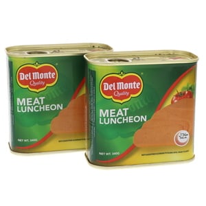 Buy Del Monte Beef Luncheon Meat Value Pack 2 x 340 g Online at Best Price | Canned Luncheon Meat | Lulu UAE in UAE