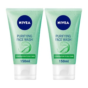 Nivea Face Wash Purifying 2 x 150 ml