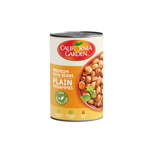 California Garden Gluten Free Premium Plain Fava Beans 450g
