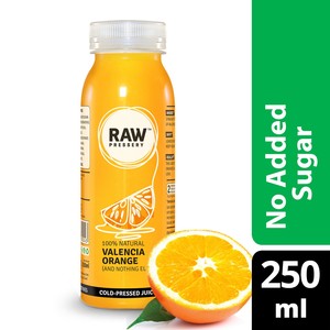 Raw Pressery 100% Natural Valencia Orange Cold-Pressed Juice 250ml