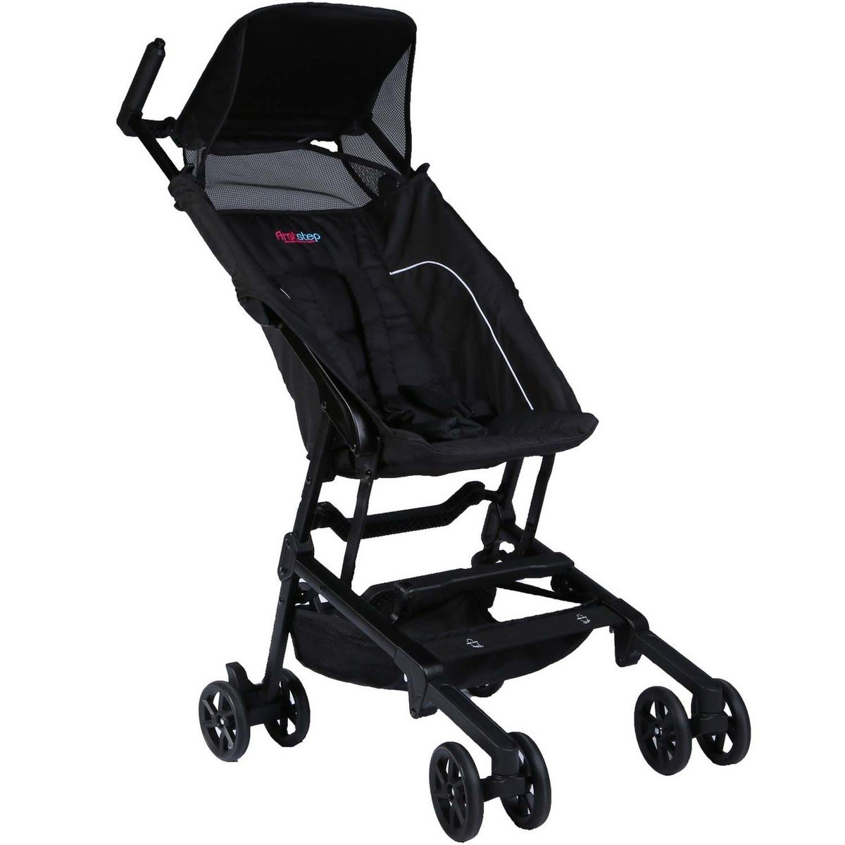 First Step Baby Pockit Stroller 701A Black