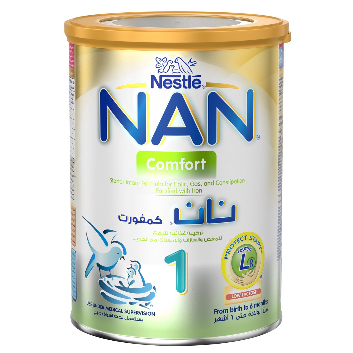 Nestle NAN Comfort 1 Starter Infant Formula From Birth to 6 Months 400g