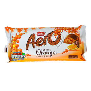 Nestle Aero Festive Orange Bar 90g