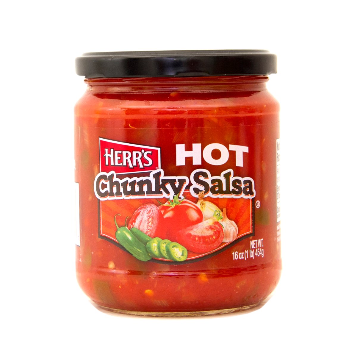 Herr's Hot Chunky Salsa 454 g