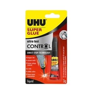 UHU Super Glue Liquid Ultra Fast Control 3gm