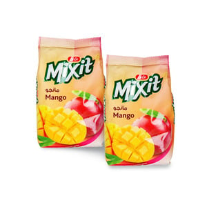 LuLu Mixit Instant Powdered Drink Mango 2 x 500g