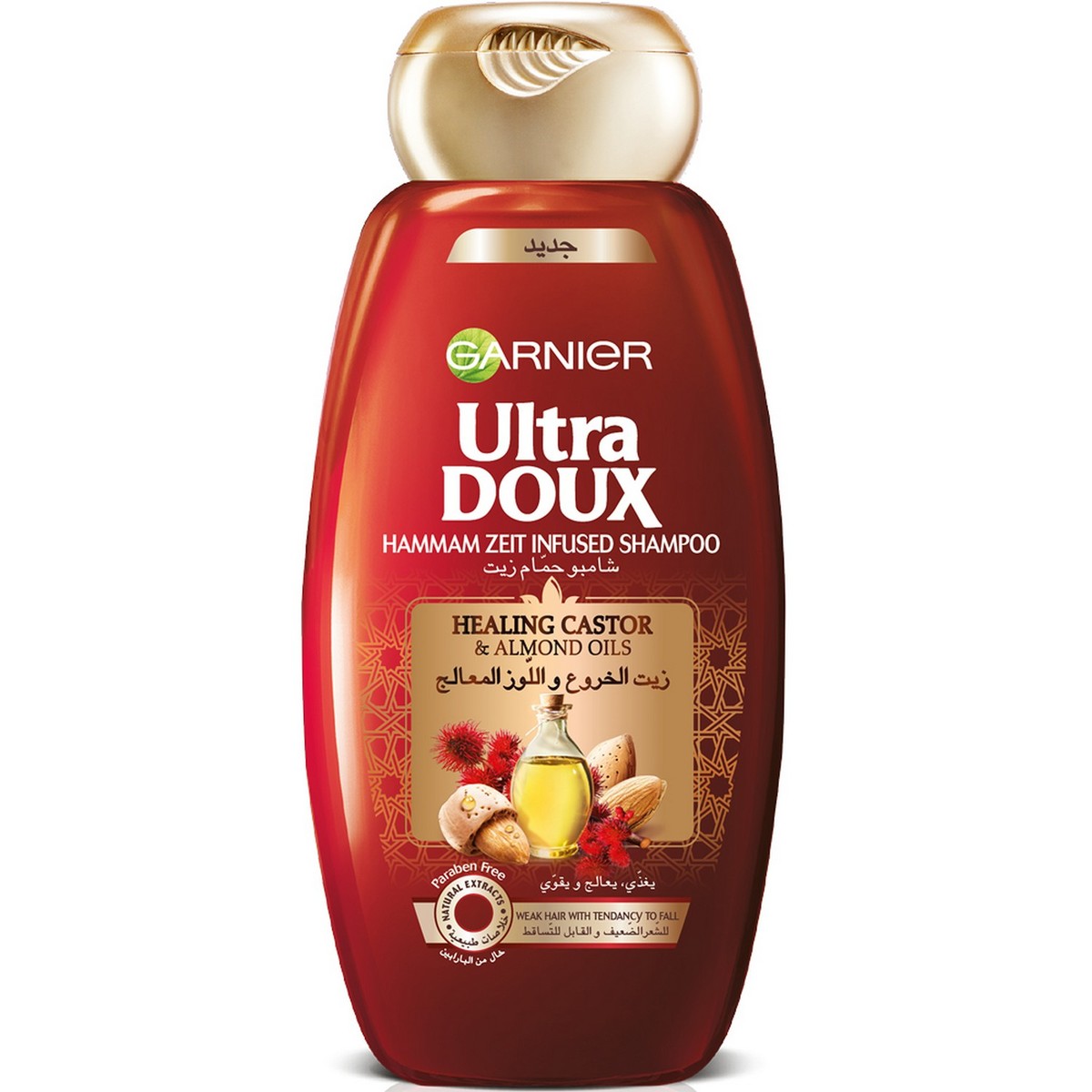 Garnier Ultra Doux Almond & Castor Shampoo 400 ml