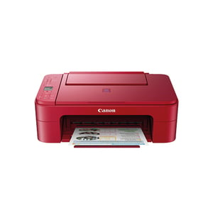 Canon All In One Printer Wifi E3370 Red